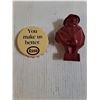 Image 4 : 1965 Saskatchewan License Plate,ESSO Bottle Opener,Plastic figurine
