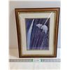 Image 1 : Framed Artwork-"Sheer Drop-Mountain Goats"by Robert Bateman 13"x16"