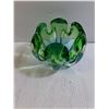 Image 6 : MCM Art Glass Vase in Vibrant Green and Blue