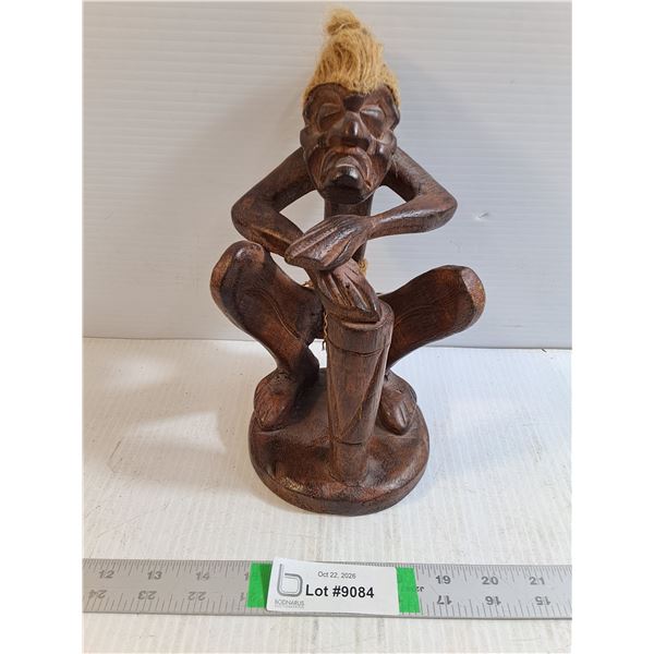 Hand Carved Wooden Primitive Tribal Figurine