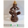 Image 1 : Hand Carved Wooden Primitive Tribal Figurine
