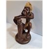 Image 3 : Hand Carved Wooden Primitive Tribal Figurine