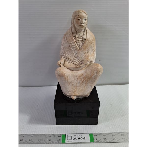 Vintage 1983  Madre Tierra  (Mother Earth) Sculpture By James Marshall