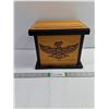 Image 1 : Vintage Wooden Keepsake/Storage Box Featuring Painted Northwest Coast First Nations Design