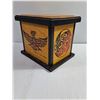Image 3 : Vintage Wooden Keepsake/Storage Box Featuring Painted Northwest Coast First Nations Design