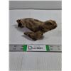 Image 1 : Handmade Inuit Souvenir Figurine Crafted from Real Seal Fur,Seal and Pup