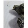 Image 5 : Hand-Carved Soapstone Sculpture of a Bird (chip on beak)