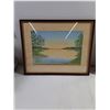 Image 3 : (2) Framed Watercolor Paintings-14"x16" and 18.5"x15"
