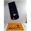 Image 1 : Black Printed Owl Motif and Navy Blue Scarf Featuring Polar Bear and Sun
