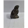 Image 4 : Hand-Carved Inuit Soapstone Depicting Arctic Ptarmigan/Falcon