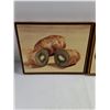 Image 3 : (2) Framed Photographic Prints of Kiwi Fruit and Zucchini-14"x11"