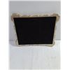 Image 5 : Framed Black-and-White Sketch of Parisian Cityscape with Eiffel Tower in Gold-Tone Frame