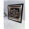 Image 3 : (1) Vintage Framed Rolling Stones Glass Mirror-18"x18"