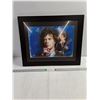 Image 1 : Framed Pastel Art Print of Mick Jagger of Rolling Stones-21"x17"