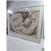 Image 4 : Limited edition Lithograph Untitled (Sleeping Nude)-35.5"x29.5"-small crack as pictured, Pickup Only