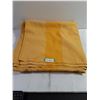 Image 1 : Vintage Harvest Yellow Wool Point Blanket,Resembles Hudson's Bay-68"x86"