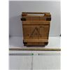 Image 1 : Wooden Military Surplus Ammunition Crate-Romanian-Macleod's Yardstick