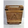 Image 2 : Wooden Military Surplus Ammunition Crate-Romanian-Macleod's Yardstick
