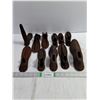 Image 1 : (11) Vintage Cast Iron Cobbler Shoe Molds