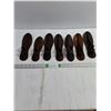 Image 1 : (7) Vintage Cast Iron Cobbler Shoe Molds