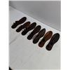 Image 5 : (7) Vintage Cast Iron Cobbler Shoe Molds