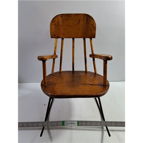 Vintage Miniature Rocking Chair, Pickup Only