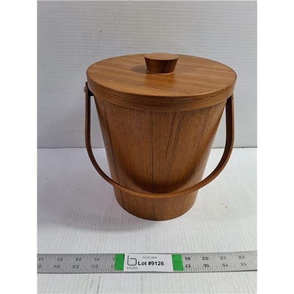 Vintage MCM Teak Ice Bucket
