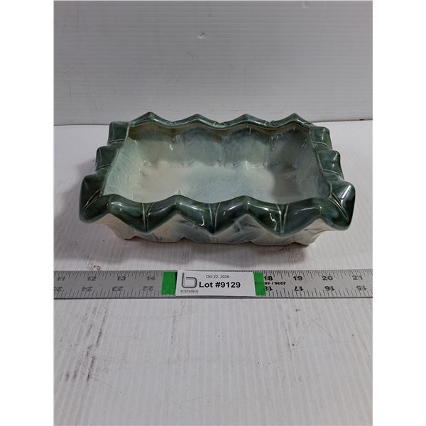 Antique McCoy Planter-Rectangular,Low Height for Succulents/Bonsai Tree