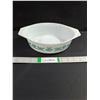 Image 1 : Vintage Pyrex "Bluebird" Pattern Promo Oval Casserole 1/2 Quart