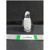 Image 1 : Bianca Blu Hand Blown Penguin-Made in Finland-5" Tall