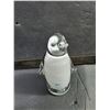 Image 5 : Bianca Blu Hand Blown Penguin-Made in Finland-5" Tall