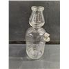 Image 2 : Vintage Cream Top Milk Bottle with Spoon