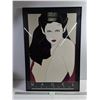 Image 1 : "The Book" 1981 Lithograph Poster by Patrick Nagel-24"x36", Pickup Only