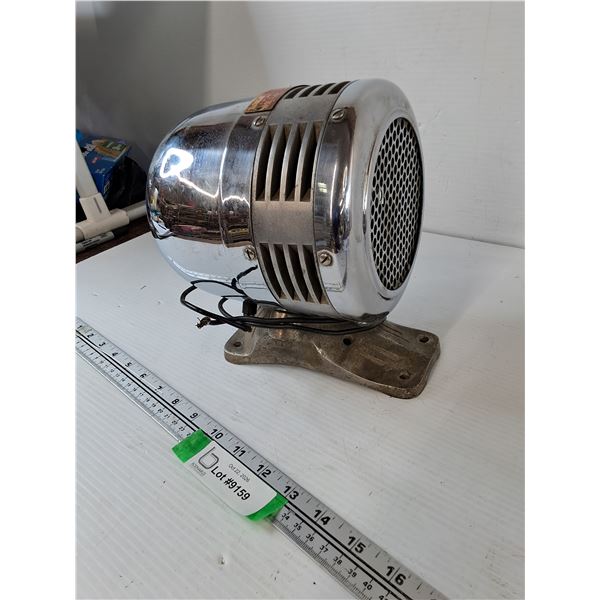 Free Rolling Sterling Siren Fire Alarm Untested As-Is No Plug