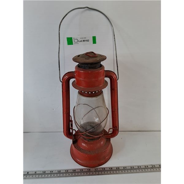 WFS Crescent Red Kerosene Lamp