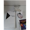 Image 6 : Nintendo DS Powers On with (6) Games, (4) Stylus, Manual, Carry Case, Charging Cord, Misc
