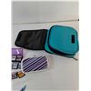 Image 7 : Nintendo DS Powers On with (6) Games, (4) Stylus, Manual, Carry Case, Charging Cord, Misc