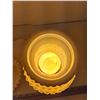 Image 4 : (2) Vintage Hobnail Milk Glass Vintage Lamps Tested Works