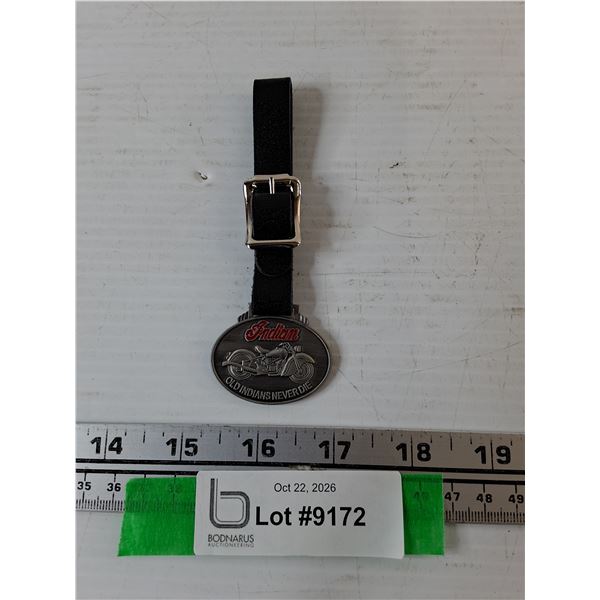 Indian Motorcycles Advertising Watch Fob