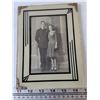 Image 4 : (2) Vintage Black & White Photographs, 1 in Art-Deco Frame
