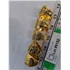 Image 2 : (5) Gold-Toned Replica NHL Hockey Oilers Championship Rings, (3) Sizes 11 and (2) 10