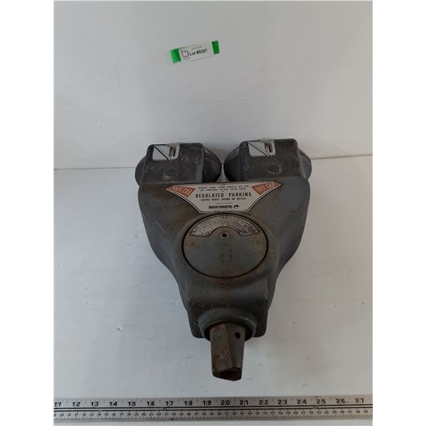 Double Parking Meter Head Untested, Pickup Preferred