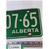 Image 3 : 1971 Alberta License Plate