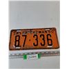 Image 1 : Saskatchewan 1950 License Plate