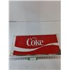 Image 1 : Coca-Cola Enjoy Coke Sign 22 1/4" x 10 1/4" As-Is