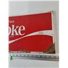 Image 3 : Coca-Cola Enjoy Coke Sign 22 1/4" x 10 1/4" As-Is