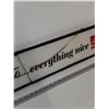 Image 5 : Coca-Cola Coke Adds Life To Everything Nice Wall Hanging Sign, 39 3/4" x 7 1/2"