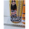 Image 2 : Pepsi-Cola and Gulf Gas/Motor Oil/Service MetalWall Mounted Thermometers