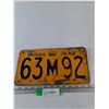 Image 1 : Ontario License Plate 1942 As-Is