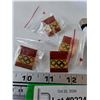 Image 2 : (4) Coca-Cola 1988 Olympics Sponsor Pins, (5) Canada Dry Lighters All Tested No Fuel As-Is